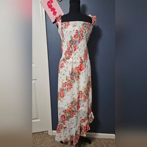 Maurices ruffle floral sundress plus size 2X